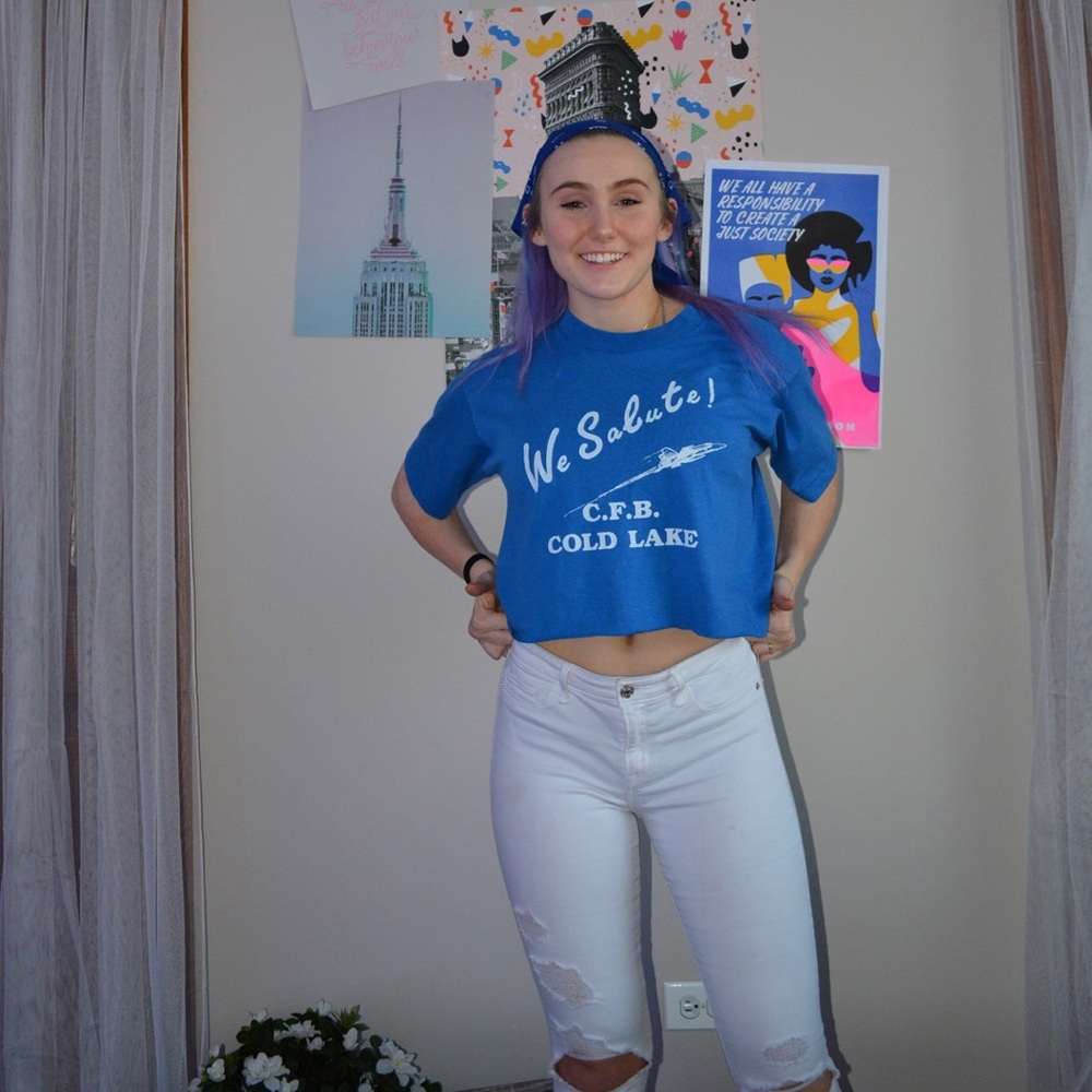 Cropped T-shirt
